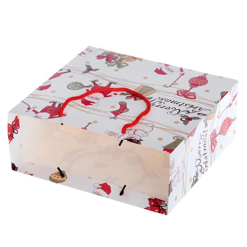 Christmas Fashion Simple Printing Gift Bag