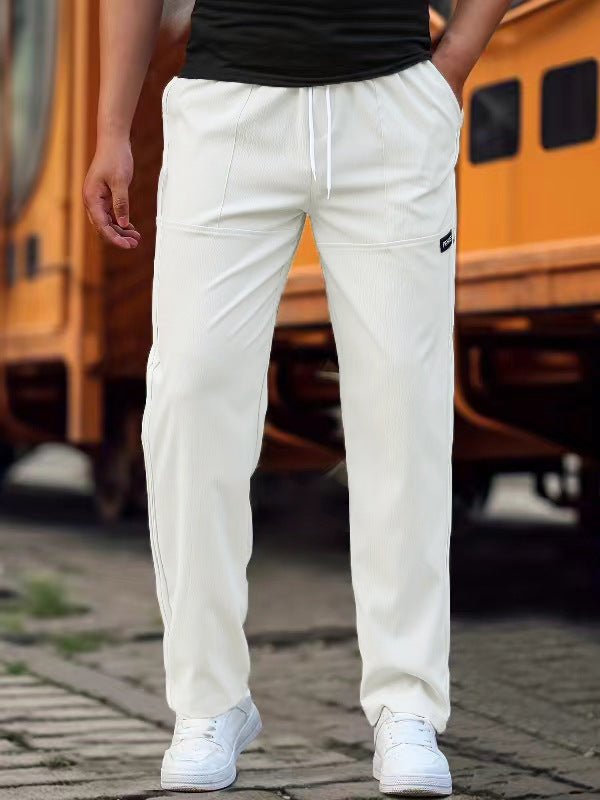 Spring And Autumn Men's Comfort And Casual Trousers Loose All-matching