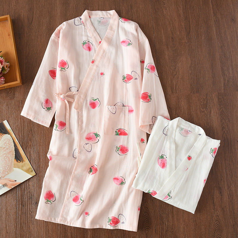 Loose plus size home night gown