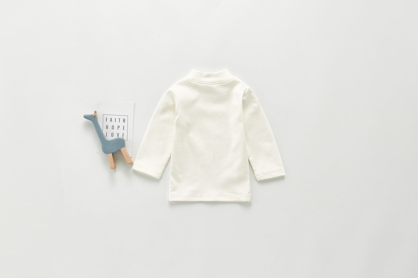 Autumn Baby Cotton Soft Bottoming Shirt Round Neck Pullover Top