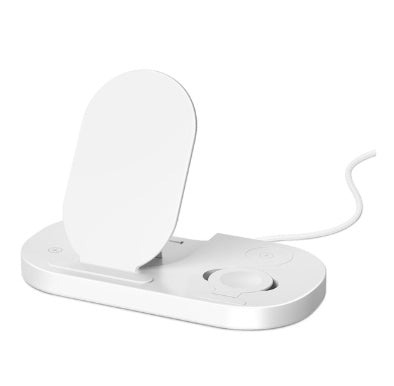 The New 15W Multifunctional Three-In-One Wireless Charger Folding Stand Is Suitable For Mobile Phone Watch Headset