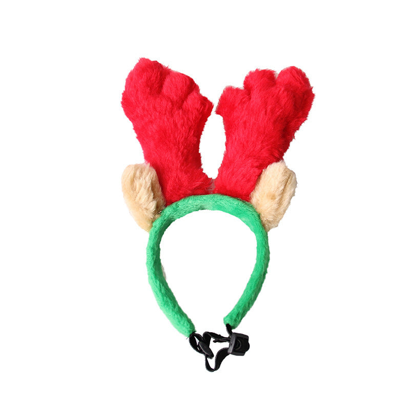 Dog Christmas headgear cat headdress