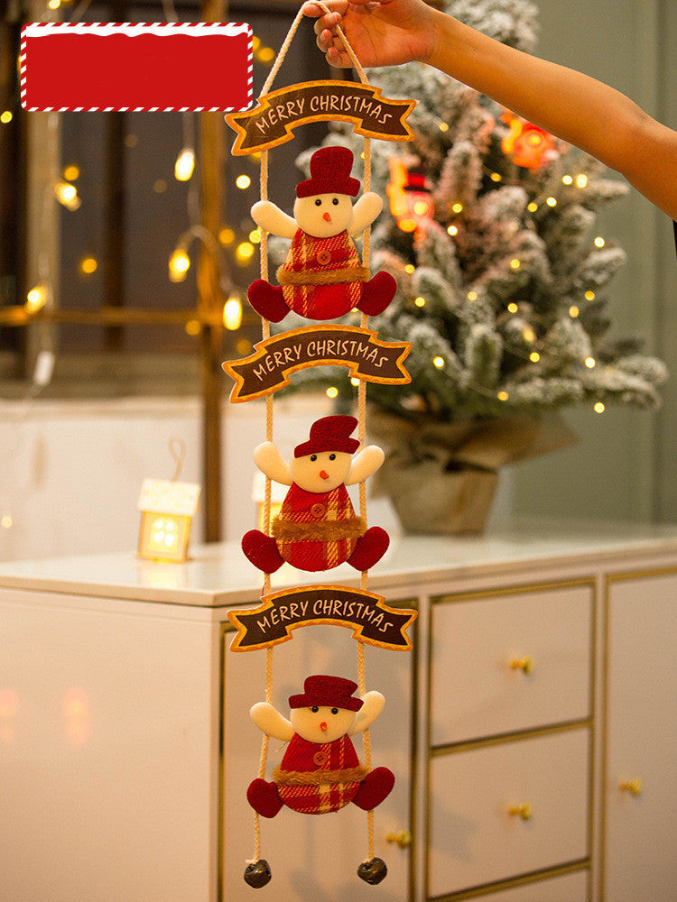 Christmas Tree Pendant Garland Door Hanging