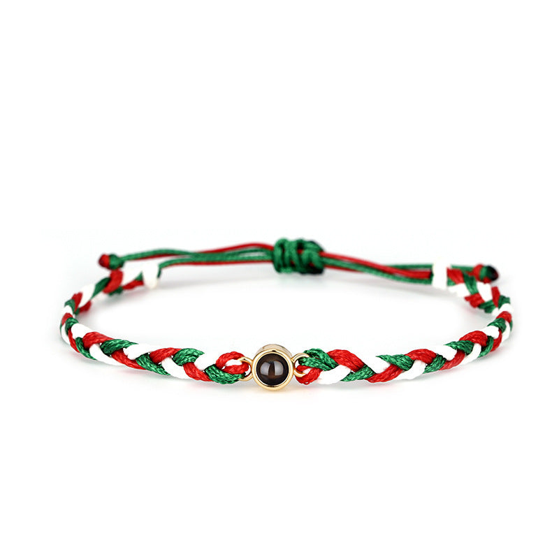 Christmas Gift Projection Couple Carrying Strap