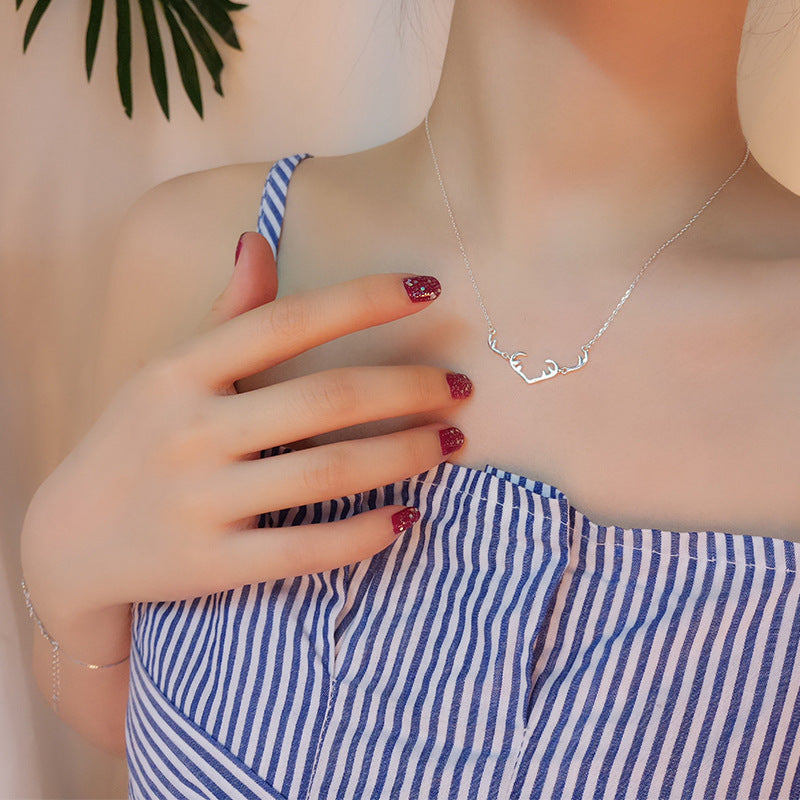 Christmas clavicle chain