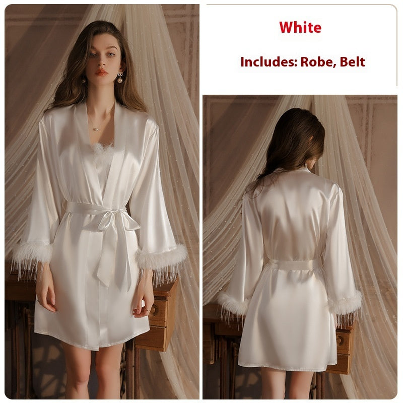 Women's Camisole Evening Gown Nightgown Comfortable Pajamas