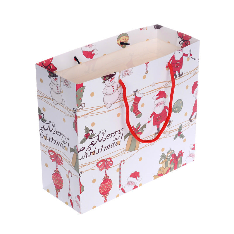 Christmas Fashion Simple Printing Gift Bag