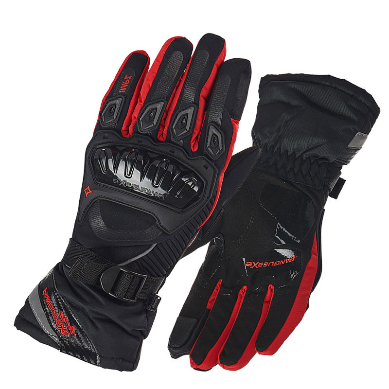 Winter Motorcycle Gloves Warm Water And Windproof Four Seaso