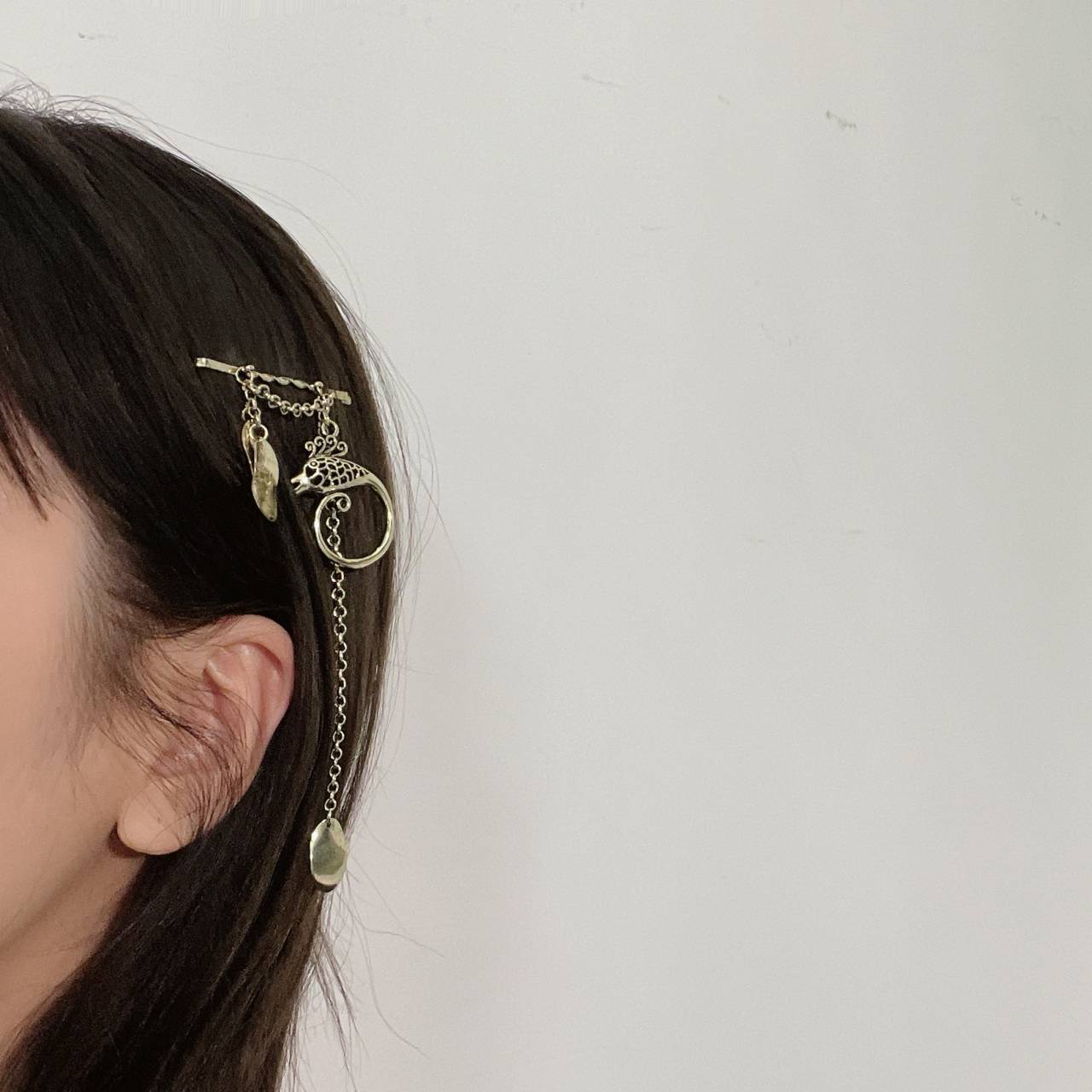 Wang Yibo's Same Style Hair Accessories Peripheral Jewelry Headwear