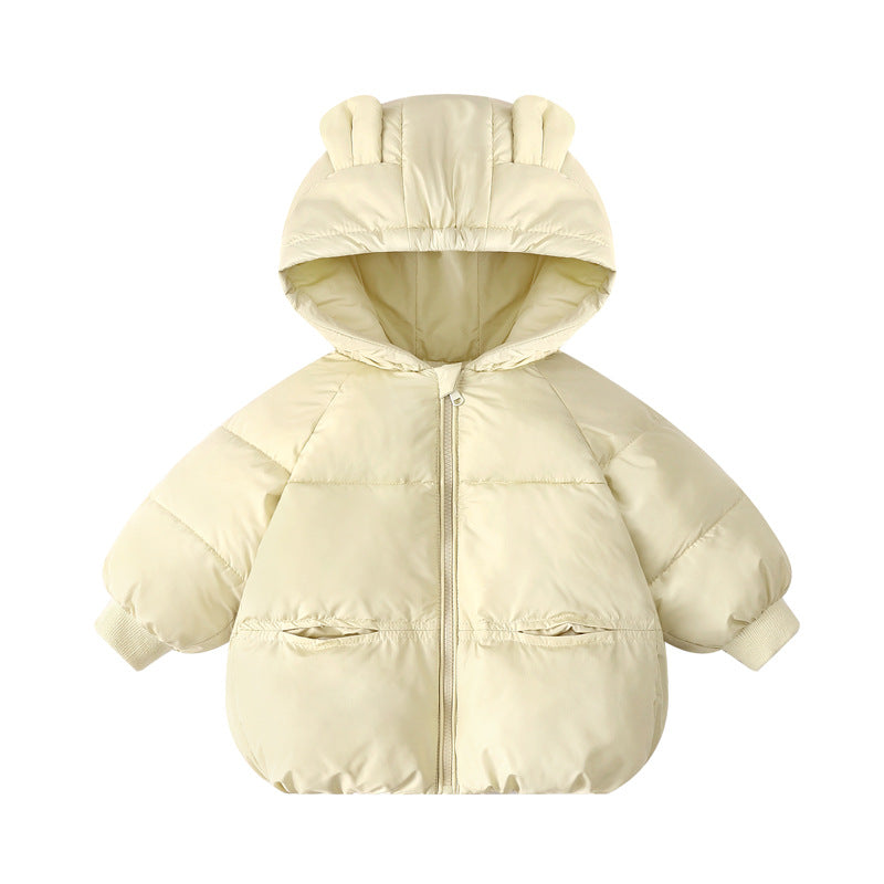 Boys And Girls Cartoon Children's Down And Wadded Jacket