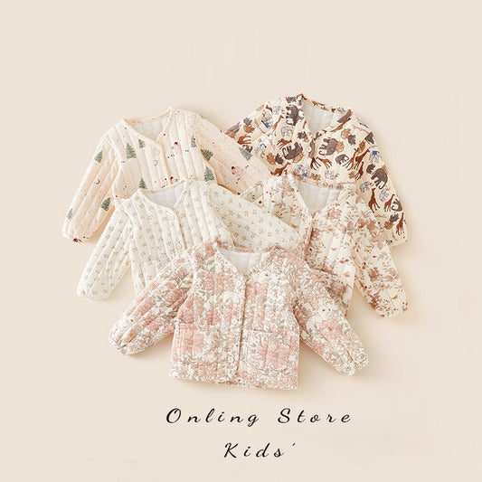 Children Cotton Lining Coat Top