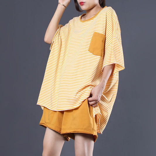 Korean Style Loose Plus Size Shorts Casual Suit Summer Women