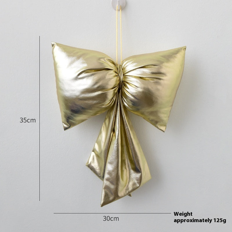 Christmas Decorative Bowknot Scene Layout