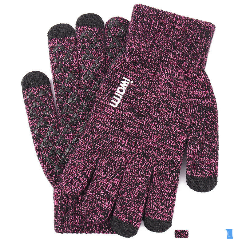 Iwarm touch screen gloves winter warm knit