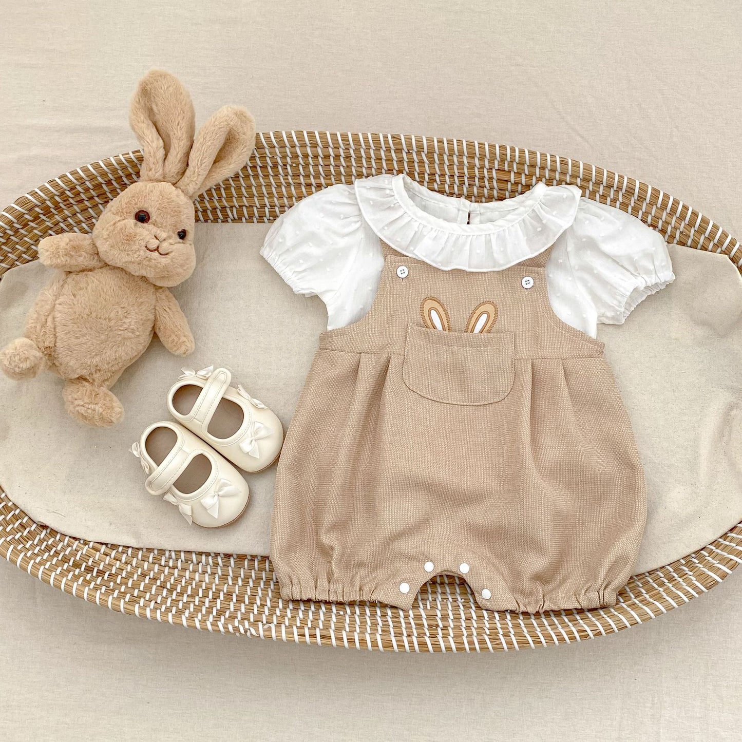 Lace Collar Western Style Cute Fashionable Doll Short Sleeve Top