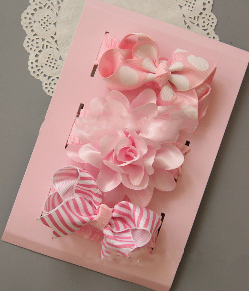 Baby bow hair band