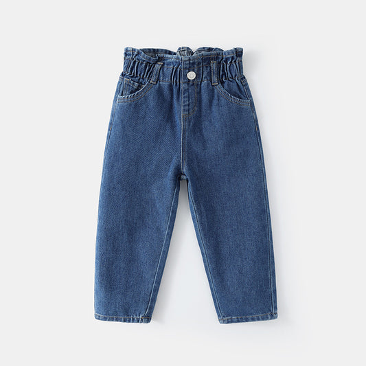 Fashionable Loose Cool Fashionable Girls' Jeans