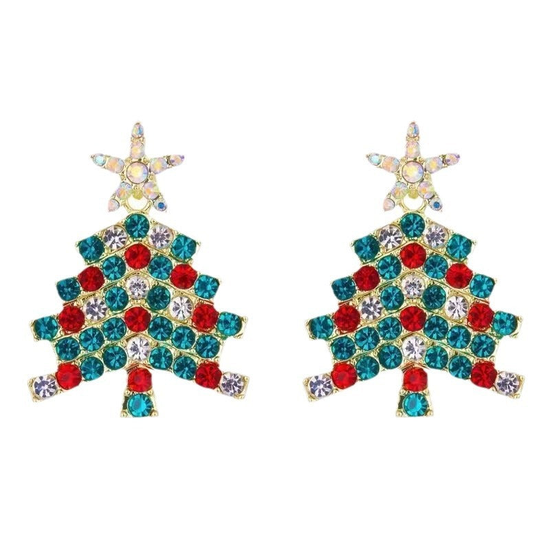 Christmas Series New Colorful Christmas Earrings