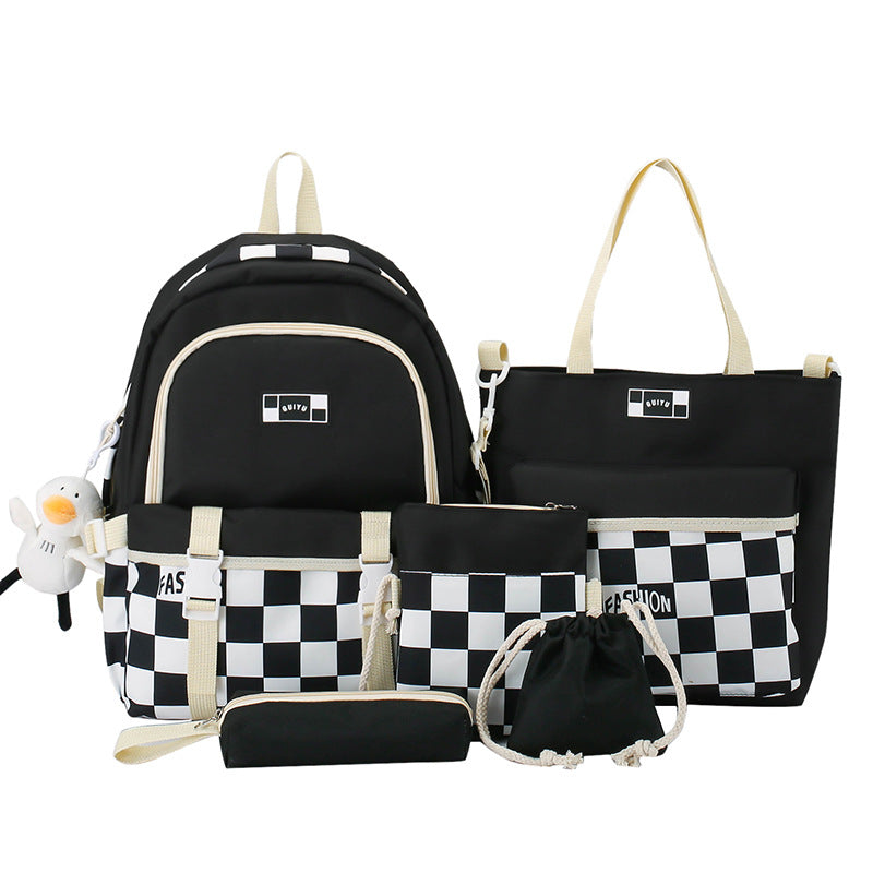 Primary School Student Schoolbag Girls' Lightweight Korean Style Large Capacity Backpack Children's Backpack
