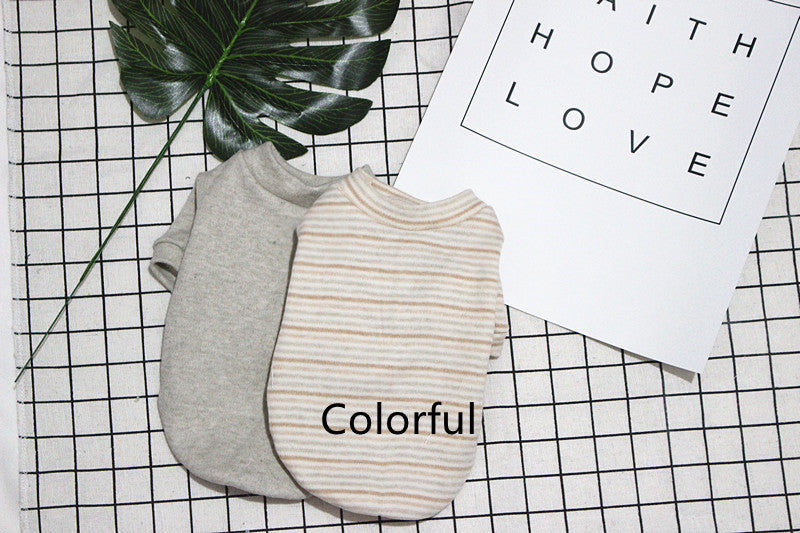 Pet Teddy Clothes Pure Cotton Pajamas Than Dog Winter Clothes