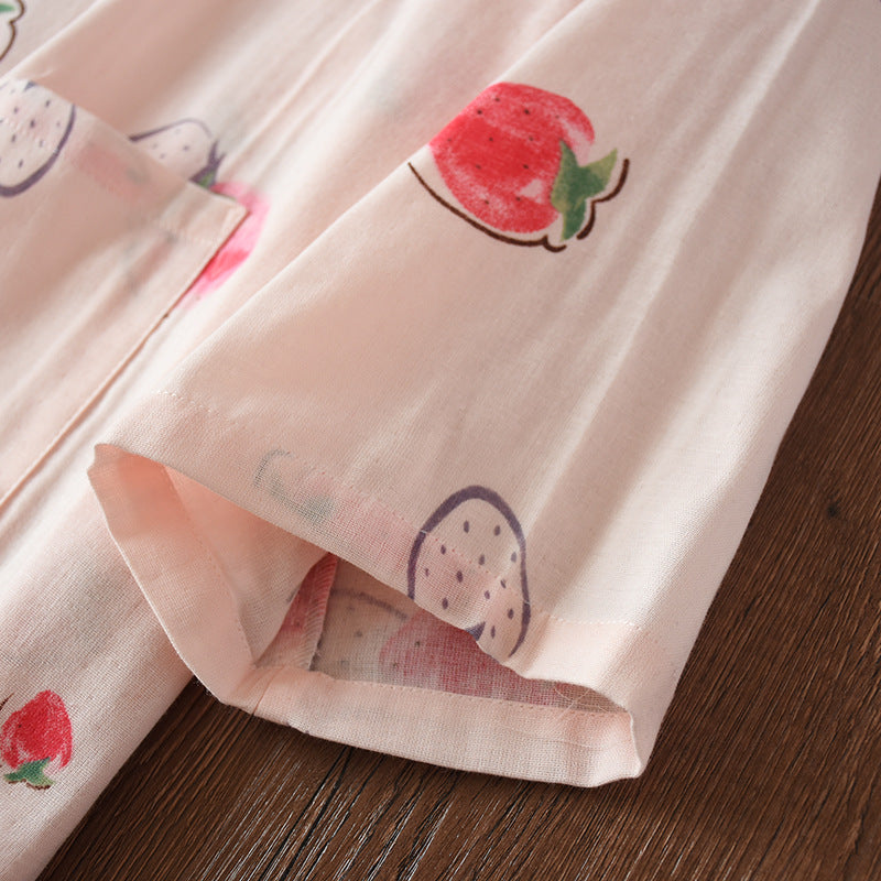 Loose plus size home night gown