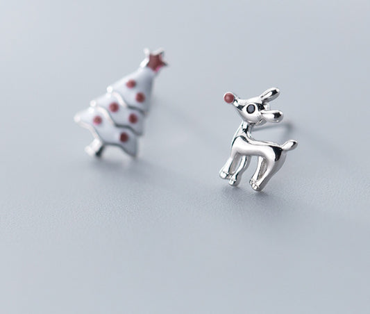 Christmas earrings