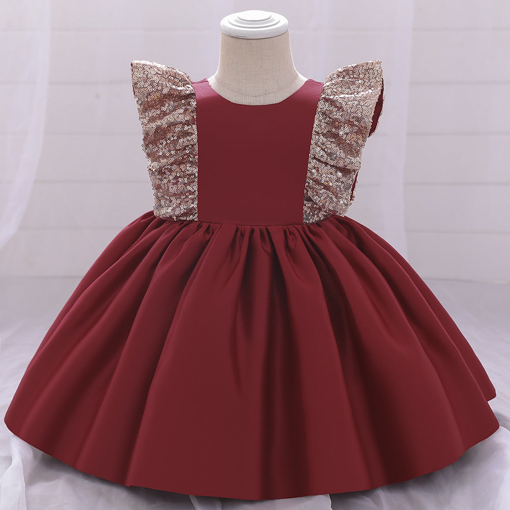 Forged Lace  Piano Performance Dress Girls