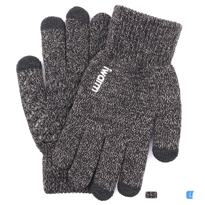 Iwarm touch screen gloves winter warm knit