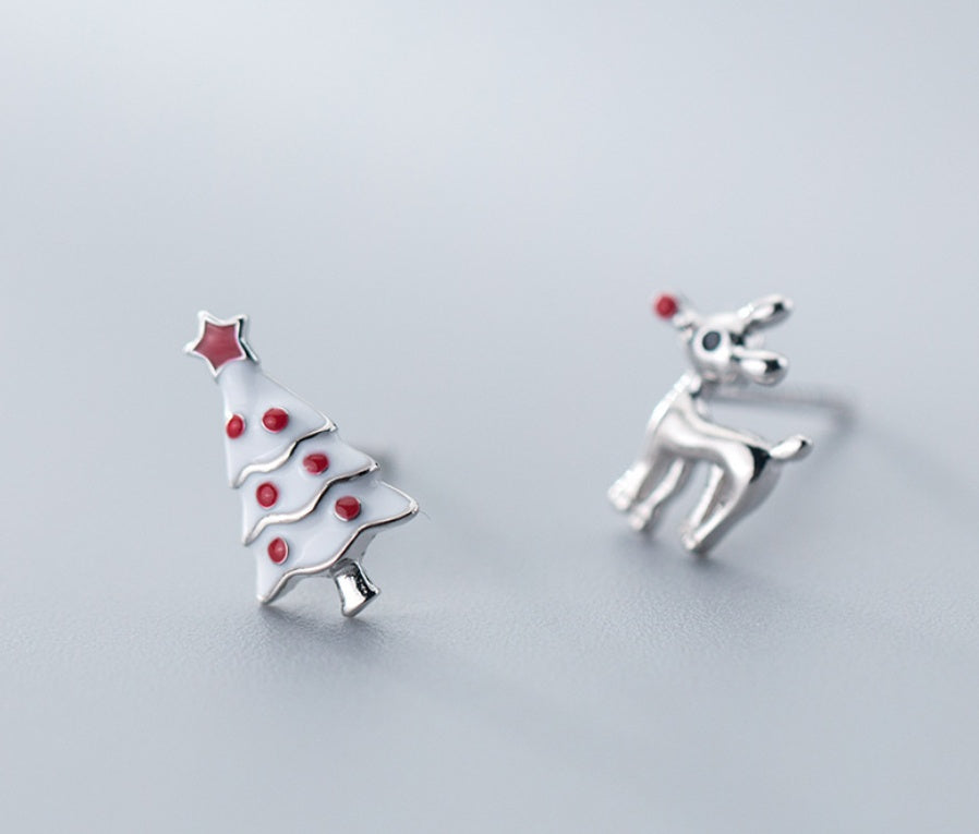 Christmas earrings