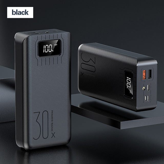 Large-capacity charging treasure 30000 mAh shell