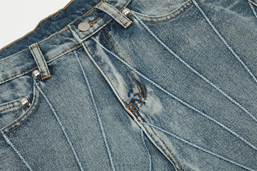 Radiation Striped Casual Pants For Men