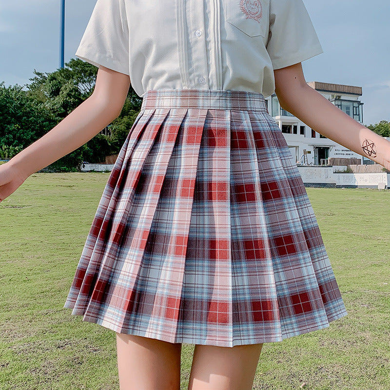 Original College Style Pleated Skirt Student Uniform Skirt School Uniform Skirt Girl