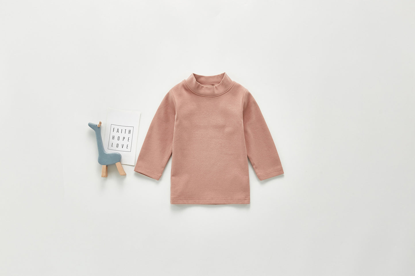 Autumn Baby Cotton Soft Bottoming Shirt Round Neck Pullover Top