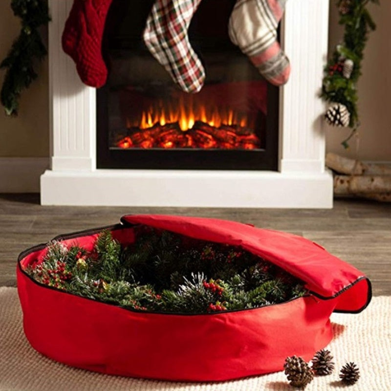 Christmas Wreath Storage Bag Portable