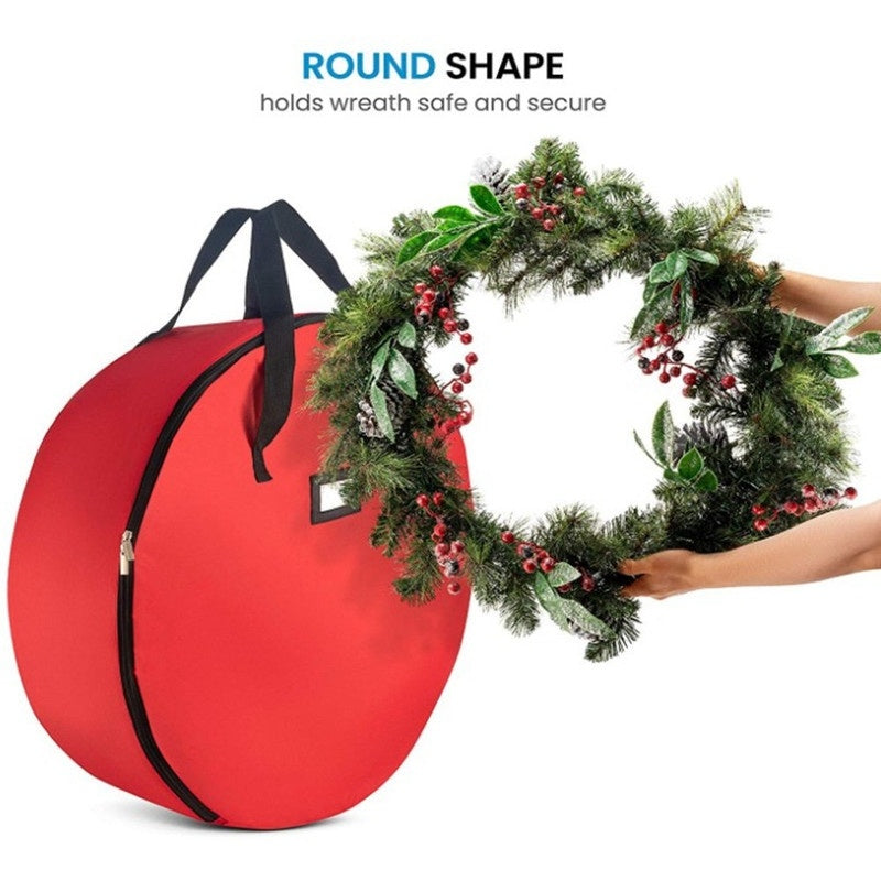 Christmas Wreath Storage Bag Portable