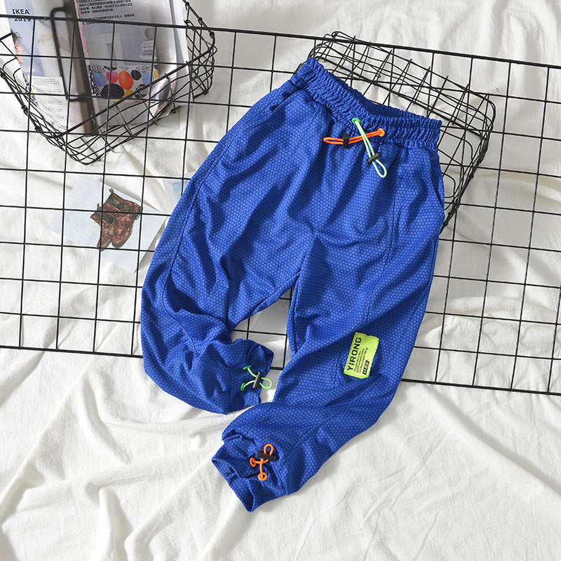 Children's Clothing, Boys' Mosquito Pants, Summer Thin, Children's Pants, Summer Casual Pants, Large Children's Spring Trousers, Tide