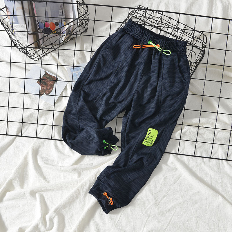 Children's Clothing, Boys' Mosquito Pants, Summer Thin, Children's Pants, Summer Casual Pants, Large Children's Spring Trousers, Tide