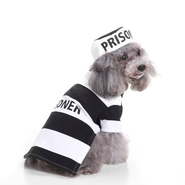 Christmas old man dog clothes