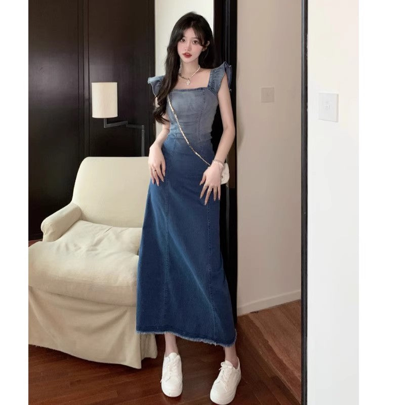 Women's Fashion Casual Denim Dress