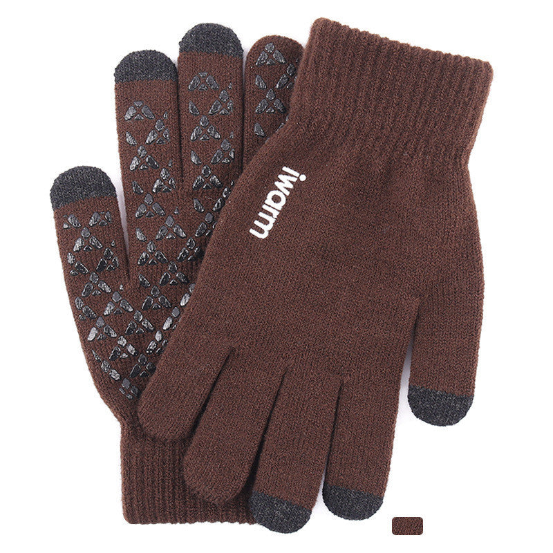 Iwarm touch screen gloves winter warm knit