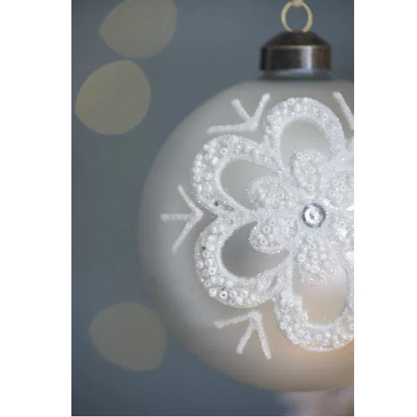 D3.9 Christmas Ball Ornaments, Glass Decorative Hanging Ball Christmas Tree Ornaments For Holiday Party Decorations, Set Of 6