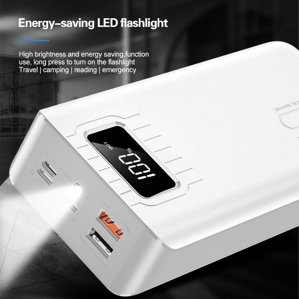 Large-capacity charging treasure 30000 mAh shell