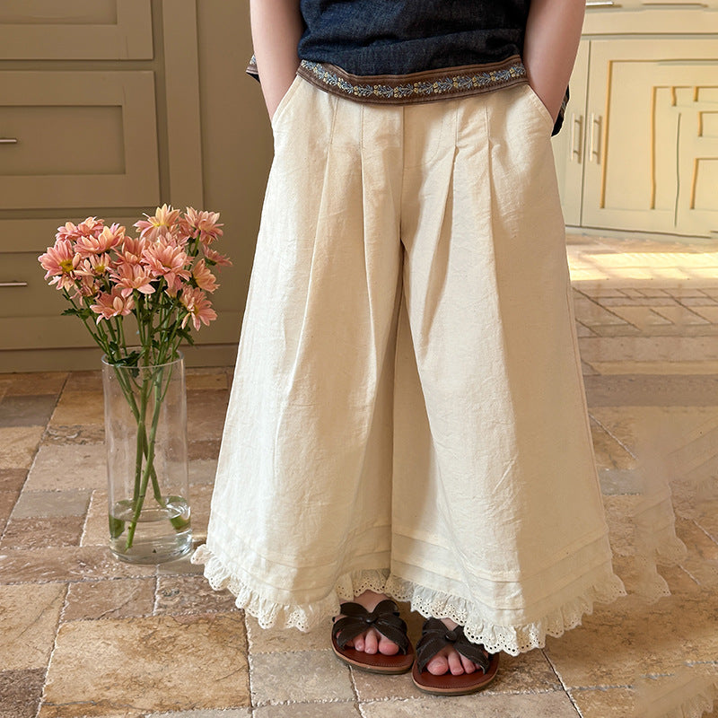 New Retro Patchwork Jean Sun-top Fashionable Vacation Style Sleeveless Top