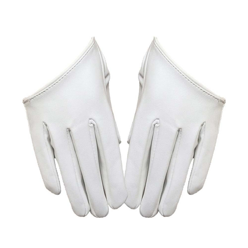 Fashion Solid Color Pole Dance Performance Half Palm Glovesproduct