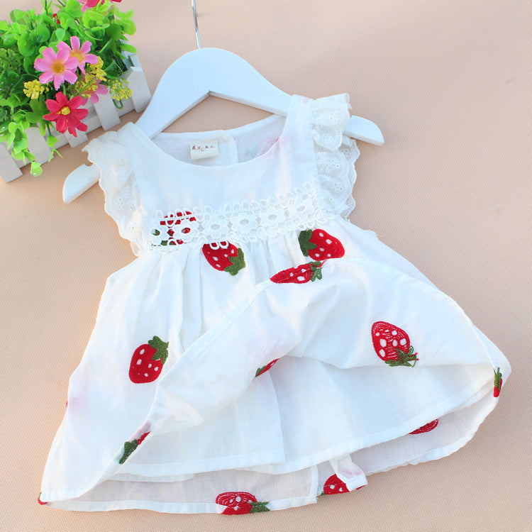 Summer New Baby Girls' Embroidered Dress