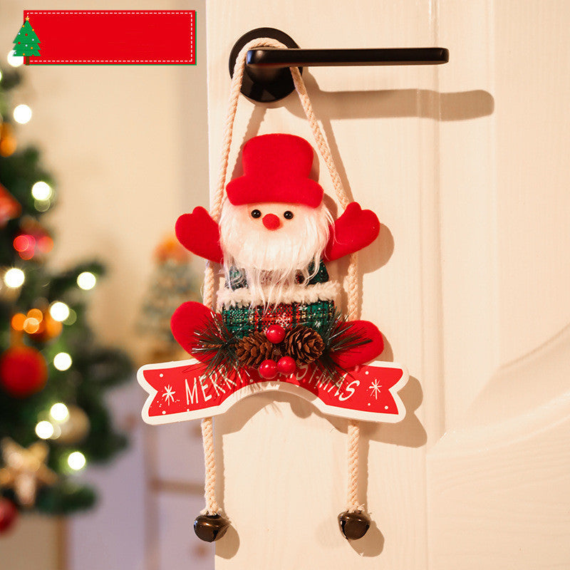Christmas Tree Pendant Garland Door Hanging