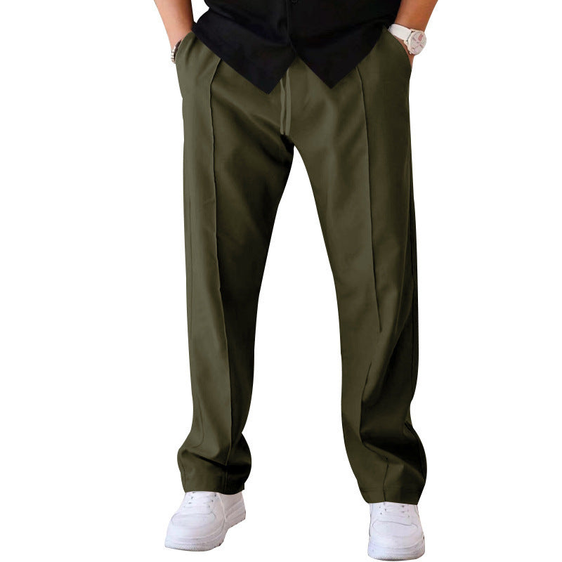 Men's Summer Loose Straight Exercise Casual Pants