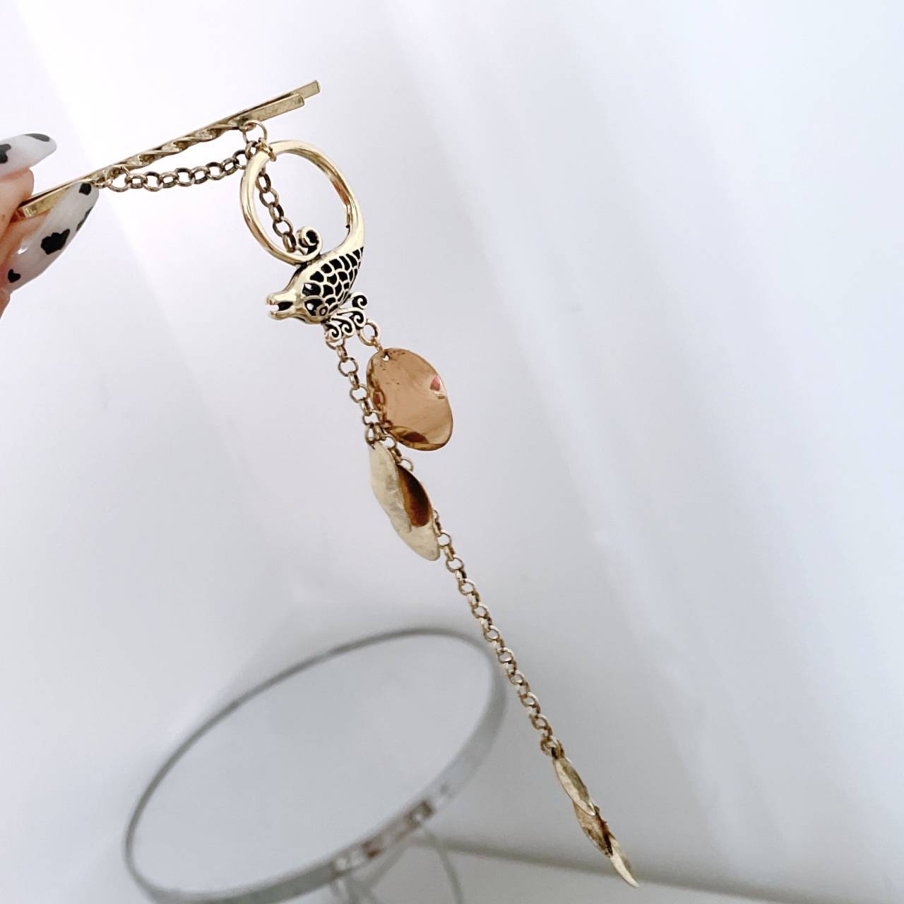 Wang Yibo's Same Style Hair Accessories Peripheral Jewelry Headwear