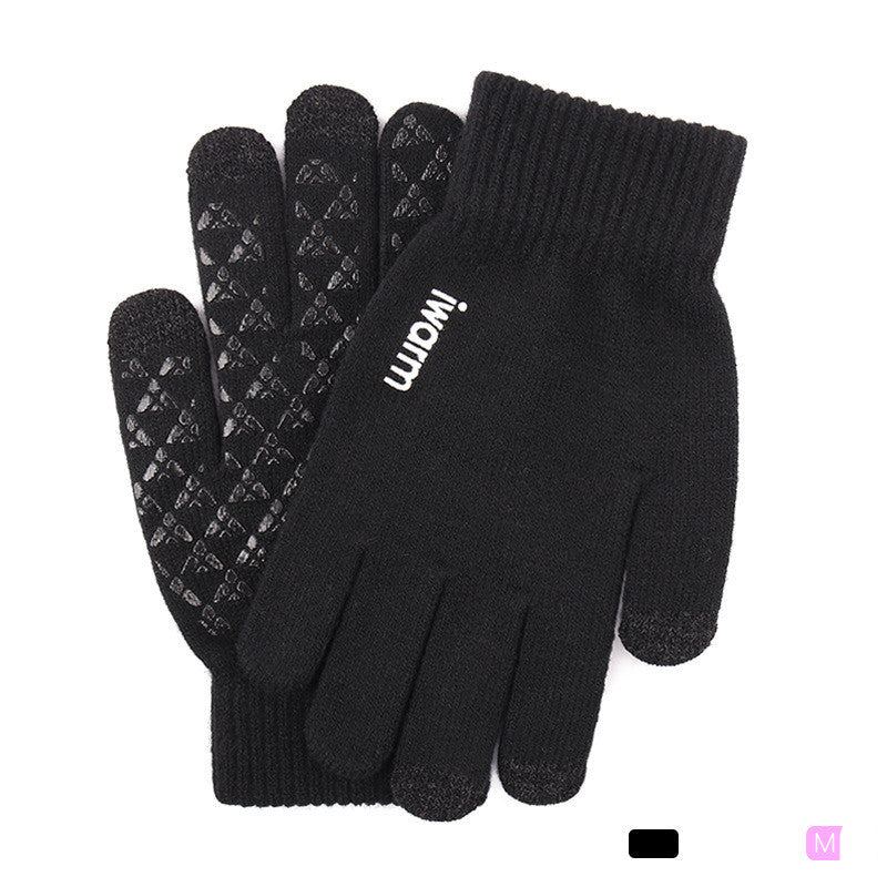 Iwarm touch screen gloves winter warm knit
