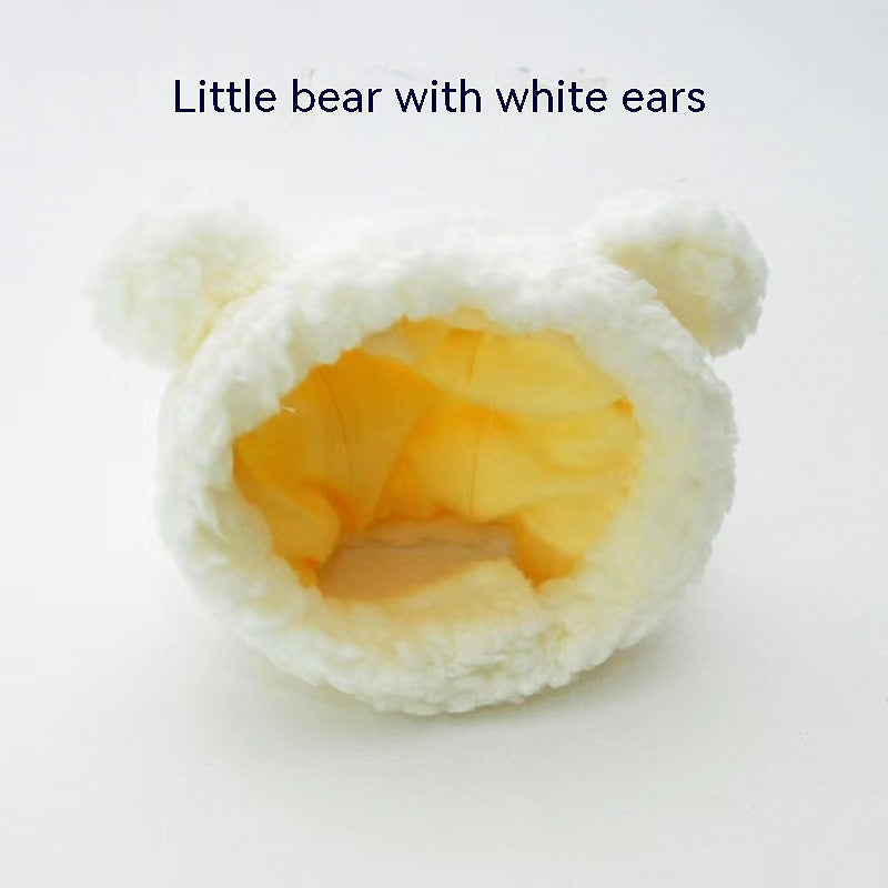 Fashion Pet Bear Plush Hat